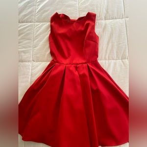 Red Form Kids Dress